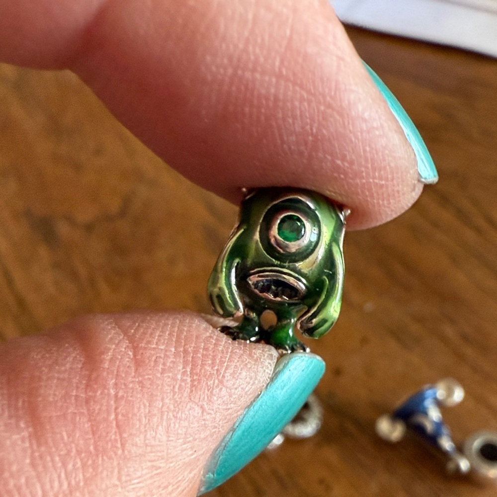 Silver and Blue Small Pet Charms Set - Picture 12 of 13